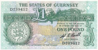 Guernsey DN (1980-1989) 1P "Bull" T:UNC Guernsey ND (1980-1989) 1 Pound "Bull" C:UNC Krause P#48a