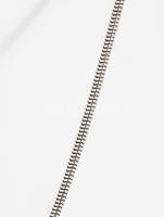 Ezüst(Ag) hengeres kígyó nyaklánc, jelzett, h: 40 cm, nettó: 2,9 g