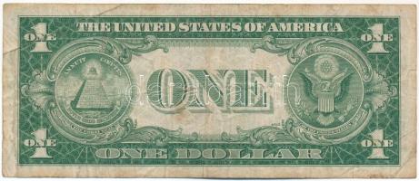 Amerikai Egyesült Államok 1946-1949. (1935C) 1$ "Silver Certificate - kisméretű" kék pecsé...