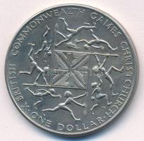 Új-Zéland 1974. 1D Cu-Ni "Nemzetközösségi Játékok" T:AU New Zealand 1974. 1 Dollar Cu-Ni &...