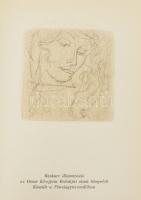 Szász Endre (1926-2003) Omár Chajjám- Rézkarc, papír, j.n. 5x5 cm A magyar Grafika és Papíripar Évkö...