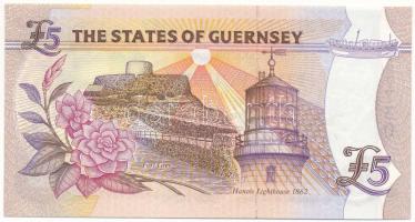 Guernsey DN (1996-2008) 5P "D.M. Clark" T:XF
Guernsey ND (1996-2008) 5 Pounds "D.M. ...