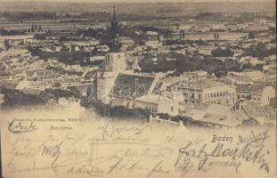 1899 Baden with church