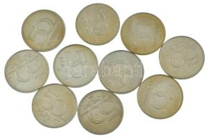 2018. 50Ft Cu-Ni "Családok éve" (10x) T:AU,XF
Adamo FOEM13