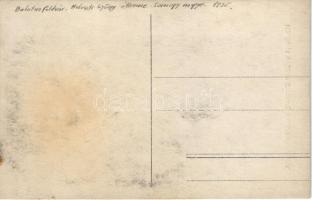 1935 Balatonföldvár, Holovits György-féle étterem, belső. photo (fl)