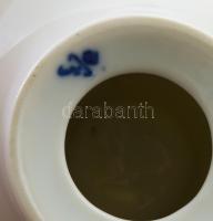 Fürstenberg mid-century design gyertyatartó pár, jelzett, hibátlan, d: 9 cm, m: 7 cm