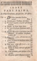 (Bona, Giovanni): 
Principia et documenta vitae Christianae.
[Eger] Agriae, 1760. Typis Caroli Jos...