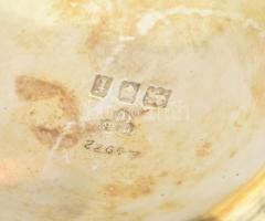 1921, London, Charles & Richard Comyns ezüst (Ag) tejkiöntő. Jelzett, mesterjegyes, m: 10 cm, ne...