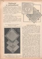 [Folyóirat] Tündérujjak. Magyar kézimunka újság. Szerkesztik. Szegedy Ila és W. Bartha Emma. Megjele...