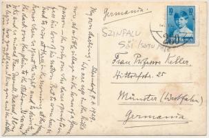 1929 Szinfalu, Scheindorf, Saini, Sai; templom / church. photo (fl)