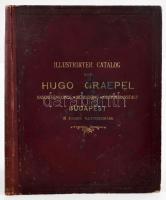 cca 1900-1910 Hugo Graepel Mühlenbauanstalt Budapest malompari vállalat katalógusa / árjegyzéke, szá...