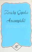 Szépirodalmi Könyvkiadó Krúd yGyula művei sorozatának 17 kötete (nem teljes sorozat): Aranyidő, Az á...