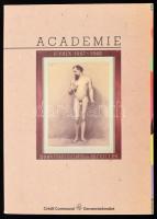 Academie des Beaux-Arts de Bruxelles 275 ans d'enseignement. (275 év oktatás a Brüsszeli Királyi Képzőművészeti Akadémián). Bruxelles, 1987. Musées Royaux des Beaux-Arts de Belgique, Musée d'Art Moderne. Kiadói papírkötésben; francia és holland nyelvű szöveggel, gazdagon illusztrált kötet.