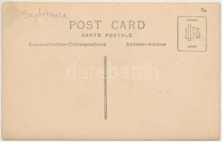 Segesvár, Schässburg, Sighisoara; árvíz, Georg Lingner üzlete / flood, shops. photo