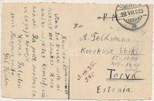 1935 Temesvár, Timisoara (?); ház, erdélyi folklór / house, Transylvanian folklore. photo (vágott / ...