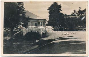 1943 Csíkszépvíz, Szépvíz, Frumoasa; kőhíd / stone bridge (fl)