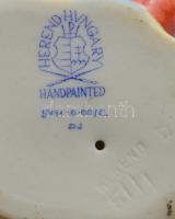 Herendi kolibri. Kézzel festett, jelzett, hibátlan, leírással 12x10 cm