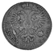 Orosz Birodalom 1720. 1R Ag "I. Péter" Moszkva, Kadashevsky Verde (26,84g) T:VF ph., patin...