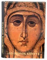 Ruzsa György: Ikonok könyve. A nemzeti és a helyi iskolák a bizánci és a posztbizánci ikonfestészetben. Bp.,1981, Képzőművészeti Alap Kiadóvállalata. Kiadói egészvászon kötés, kiadói kissé szakadt papír védőborítóval, képekkel illusztrált.