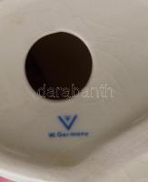 Hummel / Goebel A Szent Család Fehér mázas kerámia. Jelzett, hibátlan 12 cm