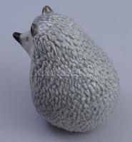 Lomonoszov orosz sün, kézzel festett, jelzett, hibátlan, m:8 cm