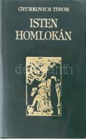 Gyurkovics Tibor: Isten homlokán. Istenes versek. DEDIKÁLT! Gyulai Líviusz illusztrációival. Bp., 1998, Kairosz Kiadó. Kiadói aranyozott bársony-kötés, átlátszó műanyag védőborítóban.