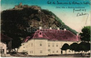 1919 Déva, vár, Bethlen kastély / castles (EK)