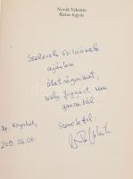 Novák Valentin: Biztos fogyás. DEDIKÁLT! Bp., 2008., Pont. Kiadói papírkötés