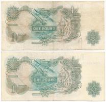 Nagy-Britannia DN (1960-1962), (1962-1966) 1P (2xklf) T:F Great Britain ND (1960-1962) , 1960-1966) ...