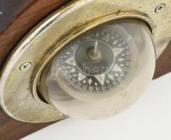 Antik hajós vízszintmérő, 25x16 cm