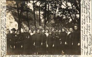 1914 Kolozsvár, Cluj; lányok csoportja / group of girls. photo