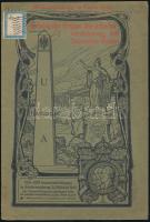 Katalog Der Gruppe: Die Arbeiterversicherung des Deutschen Reichs. Weltausstellung in Paris 1900. Berlin, 1900. Reichsdruckerei. Német nyelvű kiadvány magyar intézményi bélyegzővel. Kiadói tűzött papírkötésben.