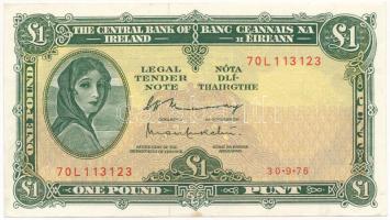 Írország 1976. 1P T:F szép papír Ireland 1976. 1 Pound C:F nice paper  Krause P# 64