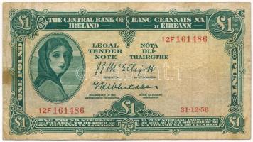 Írország 1976. 1P T:F foltos Ireland 1976. 1 Pound C:F spotted Krause P# 57