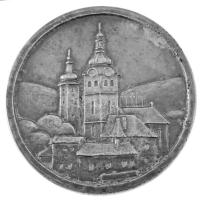 Szlovákia 1944. "Besztercebánya Sport Klub - Tenisz kiállítás 1944. VIII. 5-6." ezüstözött...