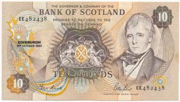 Skócia / Bank of Scotland 1990. 10P T:F Scotland / Bank of Scotland 1990. 10 Pounds C:F