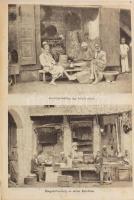 cca 1917-1918 A Képes Ujság vegyes számai egybekötve, érdekes írásokkal, képekkel. Egészvászon-kötés...