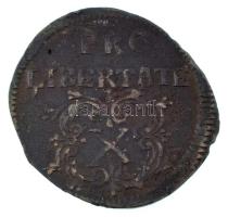 1705C-M X Poltura Cu "II. Rákóczi Ferenc" (7,07g) Kassa T:VF 
Hungary 1705C-M X Poltura C...