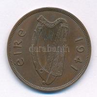 Írország 1941. 1p bronz T:AU
Ireland 1941. 1 Pingin (Penny) bronze C:AU
Krause KM#11