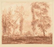 Varga Mátyás (1910-2002): össz. 3 db tájkép (2 db Rómaifürdő, 1 db Martonvásár), 1947-53 körül. Akva...