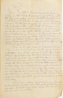 1805-1807 ,,A Flgs Királlyi Gubernium sententiaja [...] Tkes Sambler László urnak testimoniumával&qu...