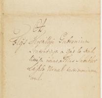 1805-1807 ,,A Flgs Királlyi Gubernium sententiaja [...] Tkes Sambler László urnak testimoniumával&qu...