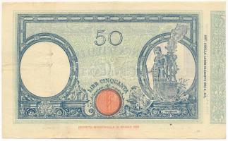Olaszország 1930. 50L T:F Italy 1930. 50 Lire C:F Krause P#47