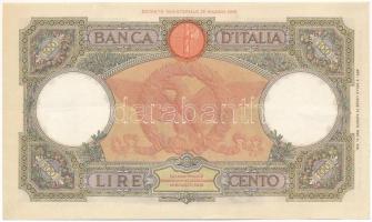 Olaszország 1931. 100L T:F Italy 1931. 100 Lire C:F Krause P#55