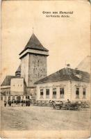 1925 Homoród, Sächsische Kirche / szász evangélikus vártemplom / Lutheran castle church (fa)