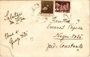 1924 Zajzon, Zaizon-fürdő, Zajzonfürdő, Baile Zizin; Munte lui Dongu / látkép / general view. photo ...