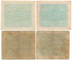 Olaszország / Szövetséges megszállás 1943. 1L-10L (4xklf) T:F,VG Italy / Allied Occupation 1943.1 Li...