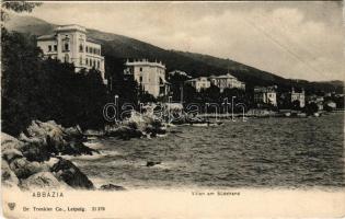 Abbazia, Opatija; Villen am Südstrand / villas (EK)