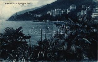 1926 Abbazia, Opatija; Spiaggia Sud / beach