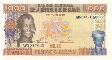 Guinea 1985. 1000Fr T:UNC Guinea 1985. 1000 Francs C:UNC Krause P#32